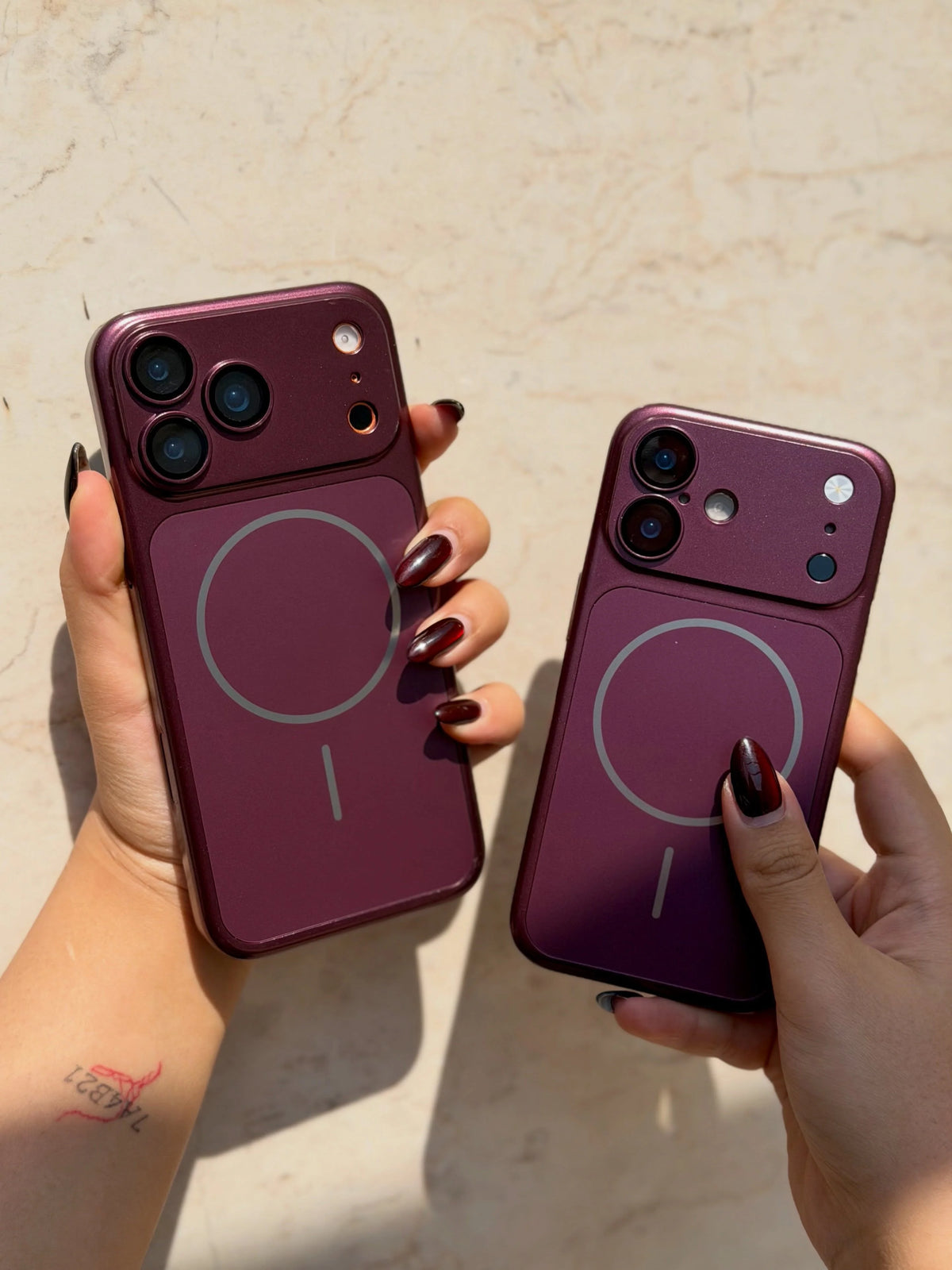 Burgundy Converter Case