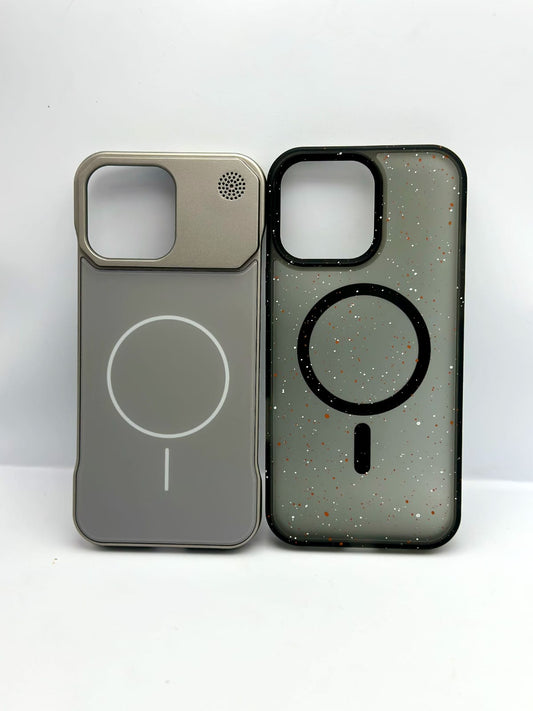 Aromatherapy Magsafe Borderless Shock Proof Case + Splash Ink Matt Magsafe Case for iphone