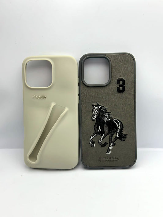 Premium Rhode Lip-Gloss Phone Case + Polo Santa Barbara Boris Edition