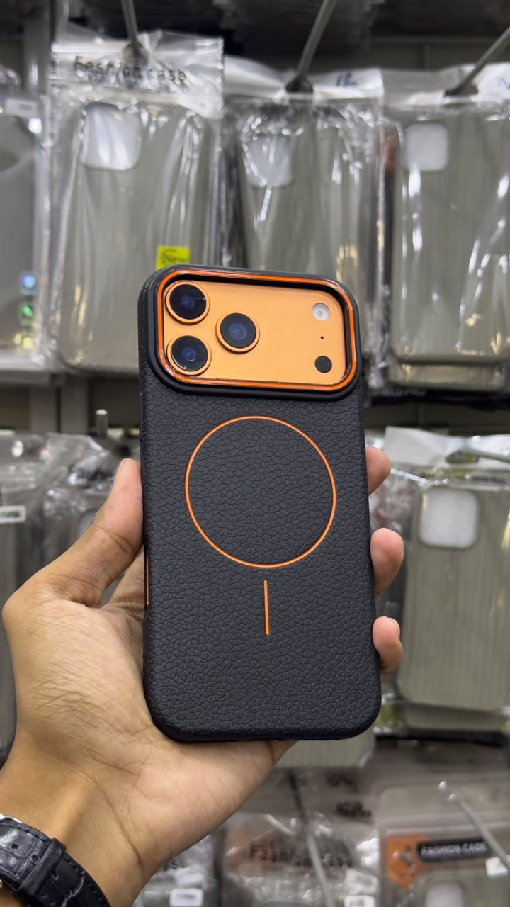 LEATHER MAGSAFE CASE FOR IPHONE