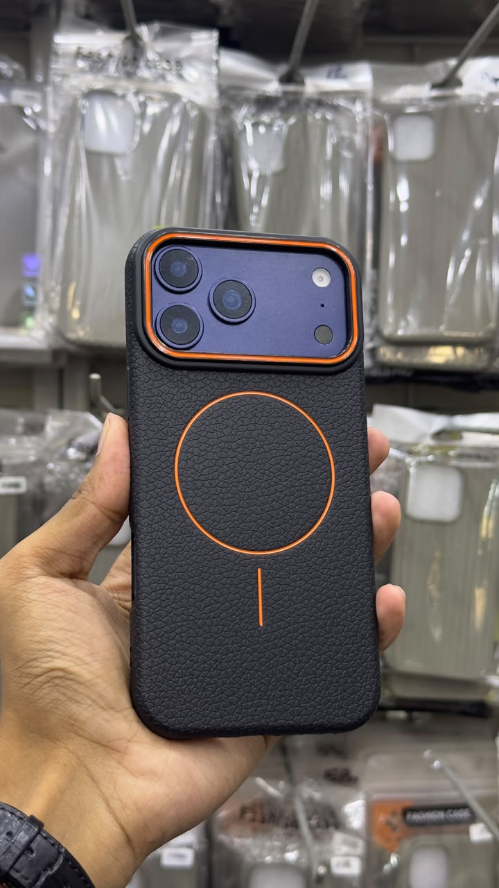 LEATHER MAGSAFE CASE FOR IPHONE