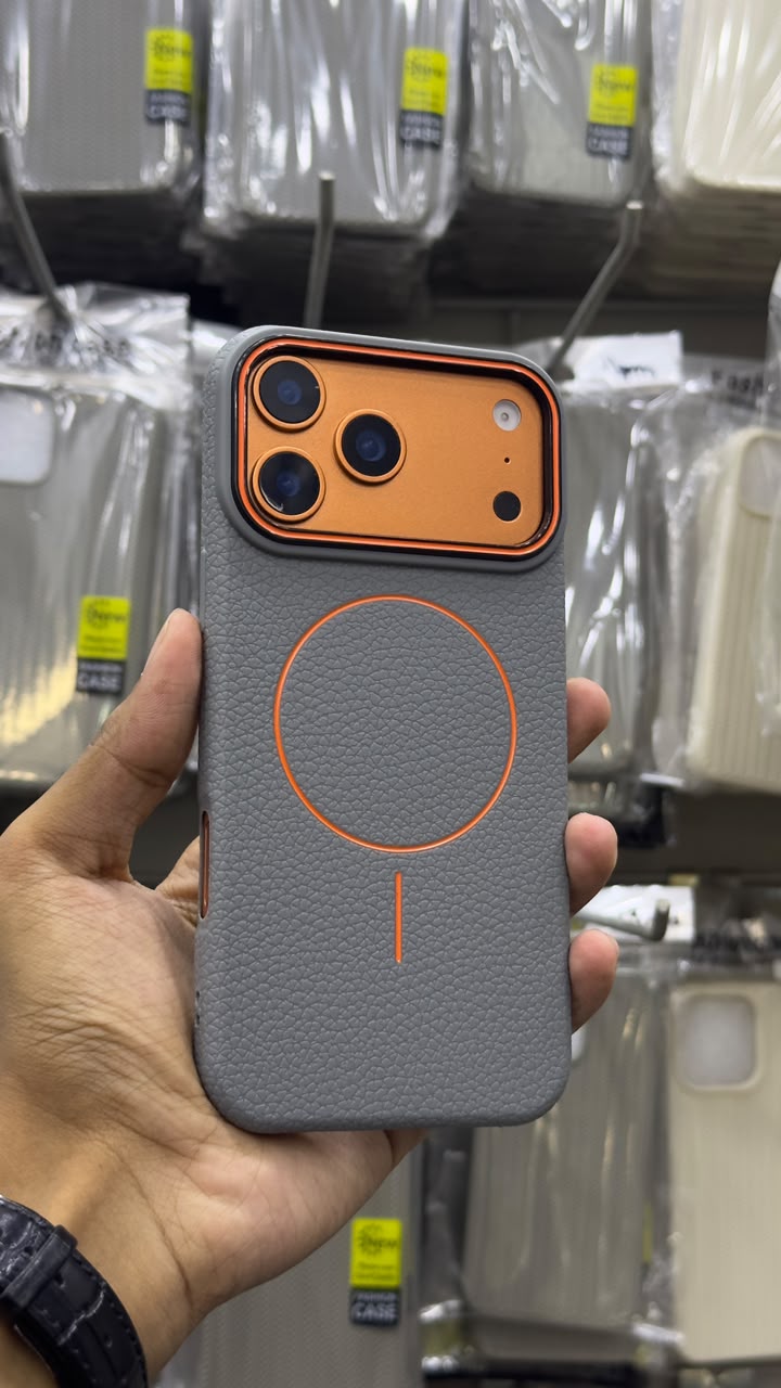 LEATHER MAGSAFE CASE FOR IPHONE