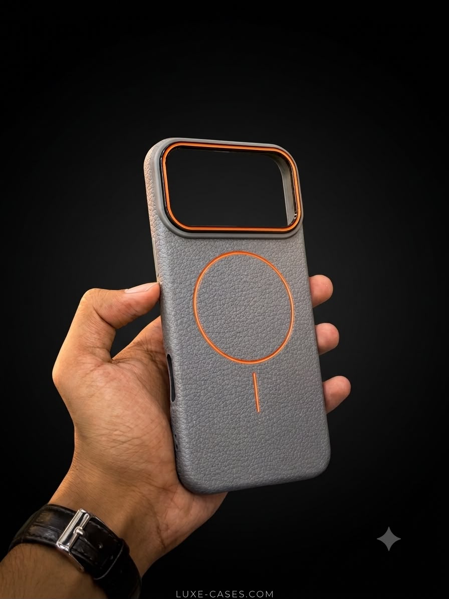 LEATHER MAGSAFE CASE FOR IPHONE