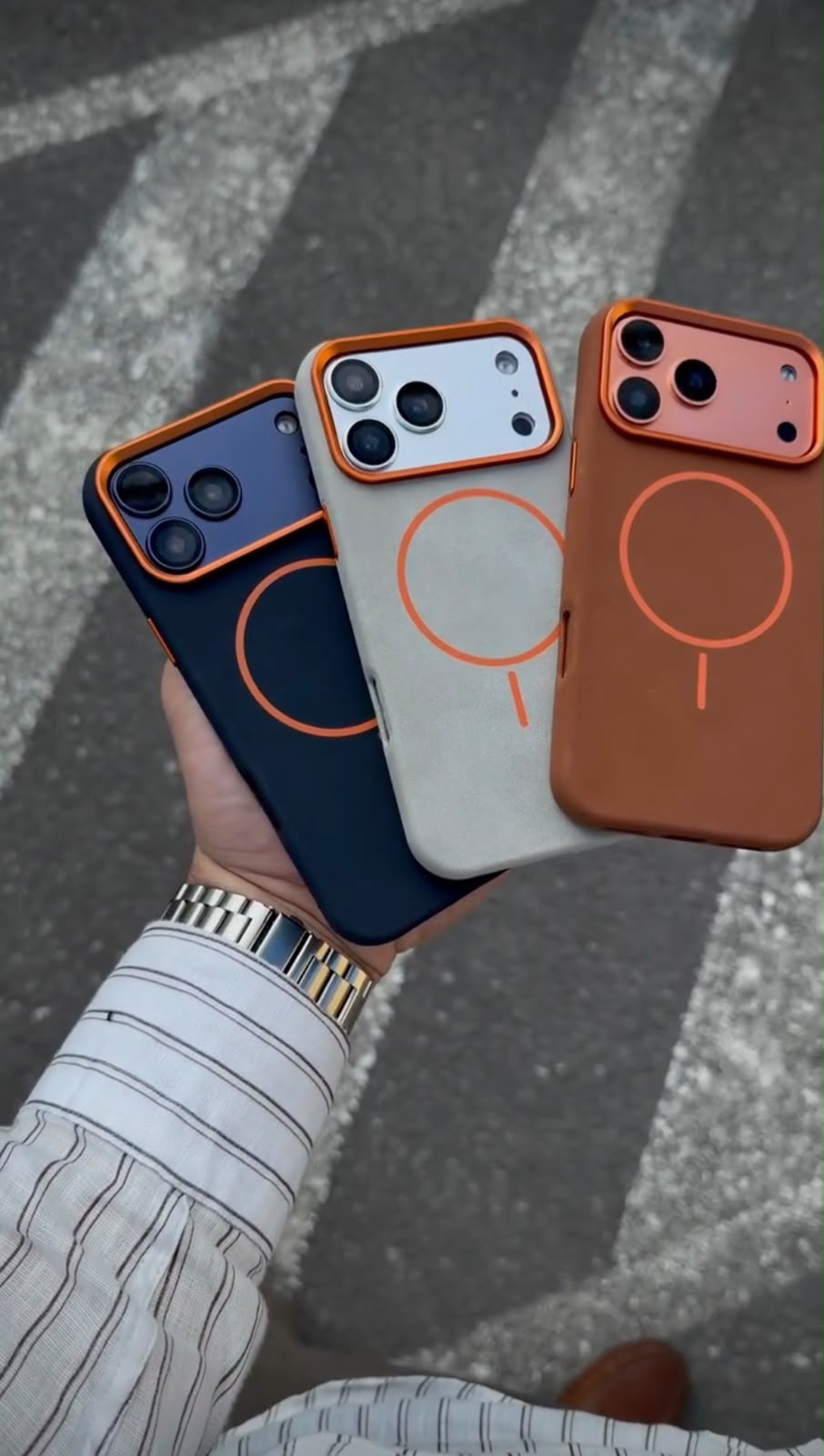 LEATHER MAGSAFE CASE FOR IPHONE