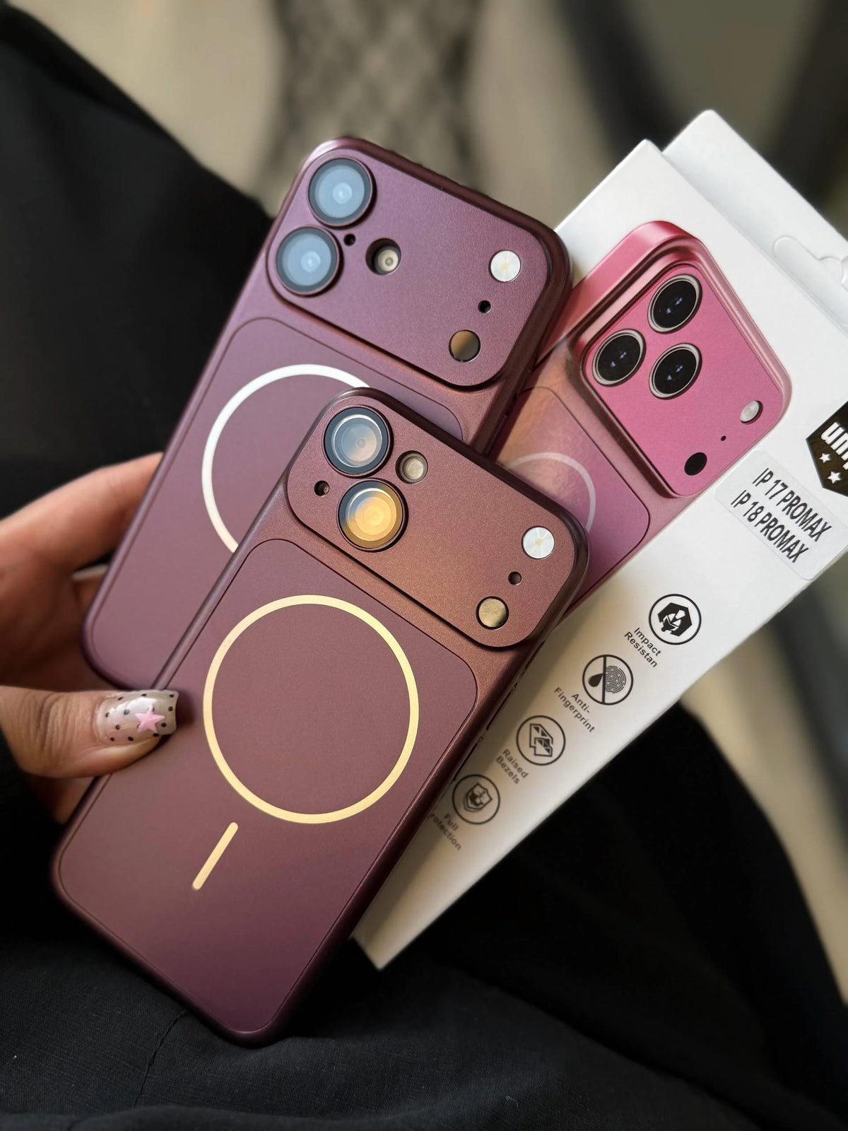 Burgundy Converter Case